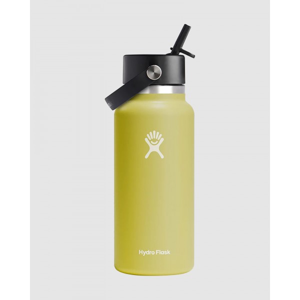 Hydro Flask 32oz. Wide Mouth with Flex Straw Cap - Cactus